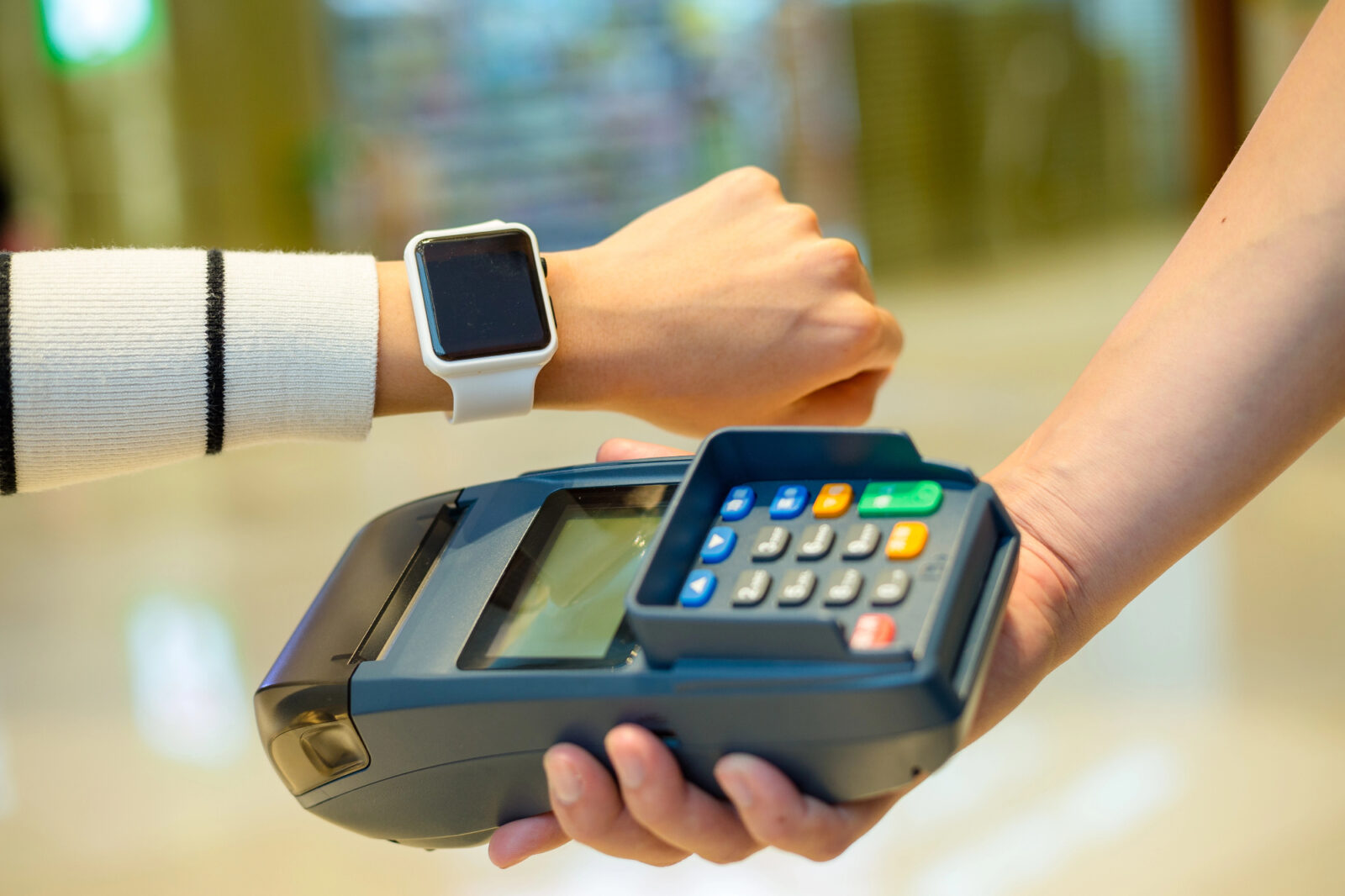 Pos terminal je pomemben dodatek pri blagajni